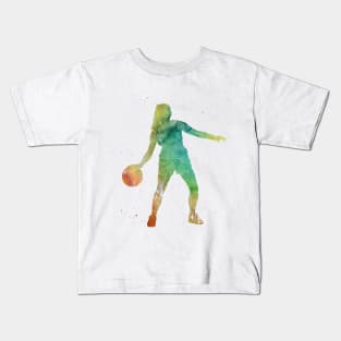 Basketball girl Kids T-Shirt